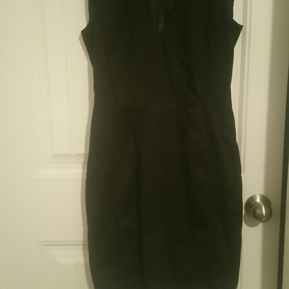 black dress